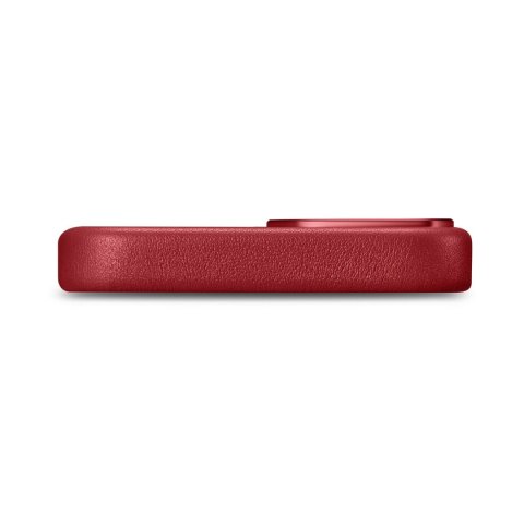 Pokrowiec etui z naturalnej skóry do iPhone 14 Plus MagSafe Case Leather czerwony Pokrowiec etui z naturalnej skóry do iPhone 14 Plus MagSafe Case Leather czerwony