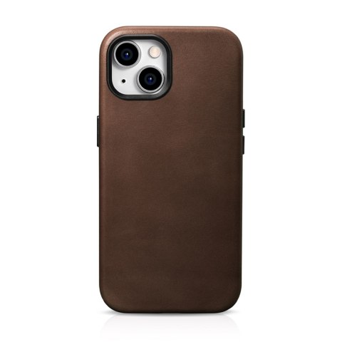 Skórzane etui pokrowiec do iPhone 15 Plus Oil Wax Premium Leather MagSafe brązowe Skórzane etui pokrowiec do iPhone 15 Plus Oil Wax Premium Leather MagSafe brązowe