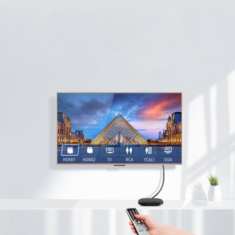 Kabel przewód HDMI 4K 30Hz 3D 10m czarny Kabel przewód HDMI 4K 30Hz 3D 10m czarny