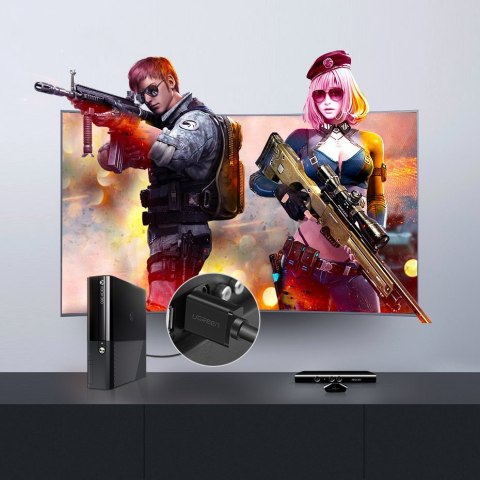 Kabel przewód HDMI 4K 30Hz 3D 10m czarny Kabel przewód HDMI 4K 30Hz 3D 10m czarny