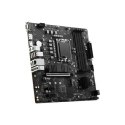 MSI PRO B760M-P Rodzina procesorów DDR4 Intel, Gniazdo procesora LGA1700, DDR4 DIMM, Gniazda pamięci 4, Obsługiwane interfejsy d