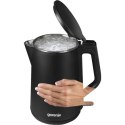 Czajnik Gorenje K15DWBK elektryczny, 2200 W, 1,5 l, stal nierdzewna, podstawa obrotowa 360°, czarny