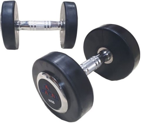 Hantle Ogumowane Spartan 1x 5 kg Hantle Ogumowane Spartan 1x 5 kg