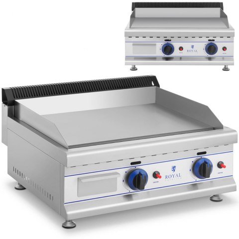 Grill podwójny gładki gazowy na gaz LPG / Propan-Butan 2 x 3000 W 30 mbar Grill podwójny gładki gazowy na gaz LPG / Propan-Butan 2 x 3000 W 30 mbar