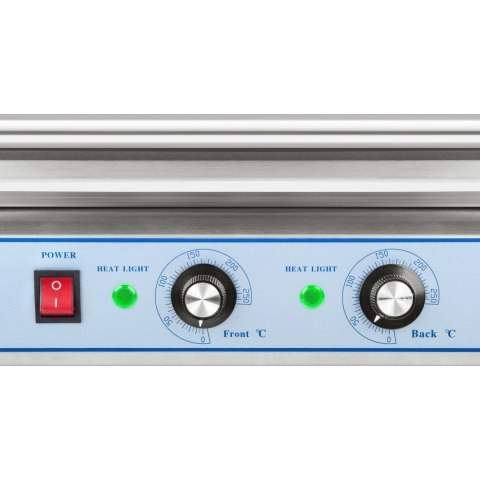 Grill rolkowy z pokrywą roller grill podgrzewacz do parówek 7 rolek Grill rolkowy z pokrywą roller grill podgrzewacz do parówek 7 rolek