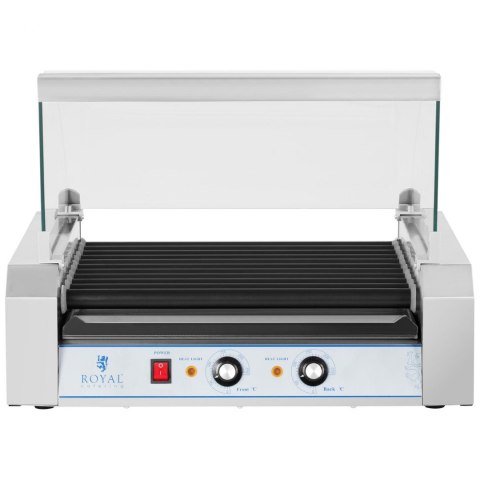 Grill rolkowy z szybą Roller grill z rolkami z teflonu 11T Grill rolkowy z szybą Roller grill z rolkami z teflonu 11T