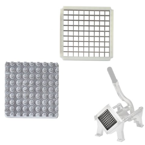 Kratka z praską do krajalnicy ręcznej do frytek 10x10 mm Kratka z praską do krajalnicy ręcznej do frytek 10x10 mm