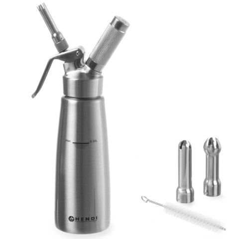 Syfon do bitej śmietany Profi Line 0,5l - Hendi 588017 Syfon do bitej śmietany Profi Line 0,5l - Hendi 588017