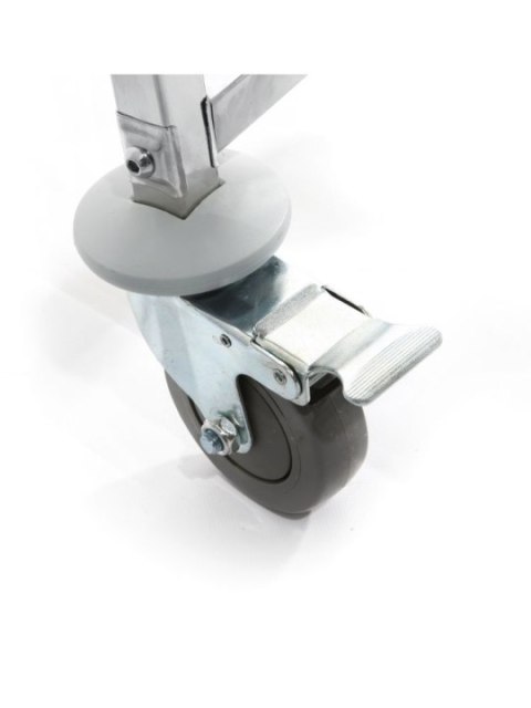Wózek do transportu pojemników 7 x GN 1/1 z blatem roboczym - Hendi 810668 Wózek do transportu pojemników 7 x GN 1/1 z blatem roboczym - Hendi 810668