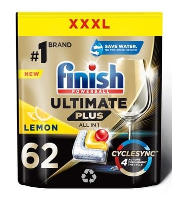 FINISH Kapsułki Ultimate Plus 62 lemon FINISH Kapsułki Ultimate Plus 62 lemon