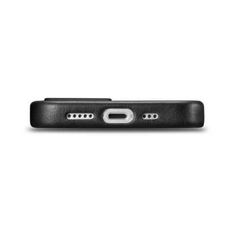 Etui z naturalnej skóry do iPhone 14 MagSafe Case Leather pokrowiec czarny Etui z naturalnej skóry do iPhone 14 MagSafe Case Leather pokrowiec czarny