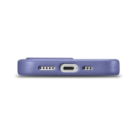 Pokrowiec etui z naturalnej skóry do iPhone 14 Pro MagSafe Case Leather jasno fioletowy Pokrowiec etui z naturalnej skóry do iPhone 14 Pro MagSafe Case Leather jasno fioletowy