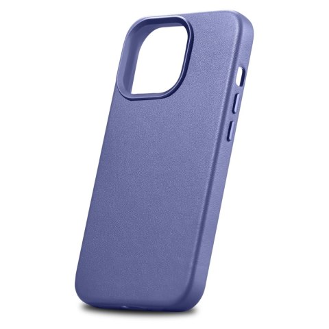 Pokrowiec etui z naturalnej skóry do iPhone 14 Pro MagSafe Case Leather jasno fioletowy Pokrowiec etui z naturalnej skóry do iPhone 14 Pro MagSafe Case Leather jasno fioletowy