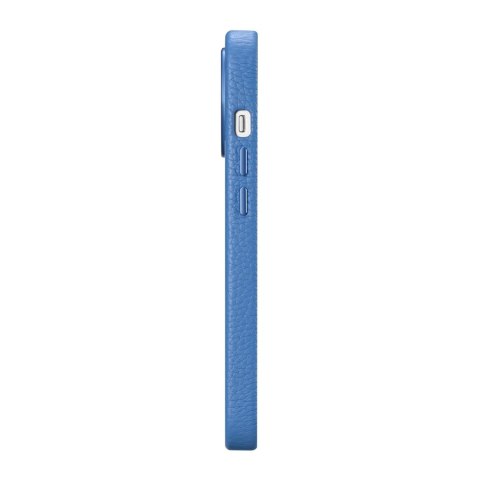 Skórzane etui iPhone 14 Pro Max magnetyczne z MagSafe Litchi Premium Leather Case niebieski Skórzane etui iPhone 14 Pro Max magnetyczne z MagSafe Litchi Premium Leather Case niebieski