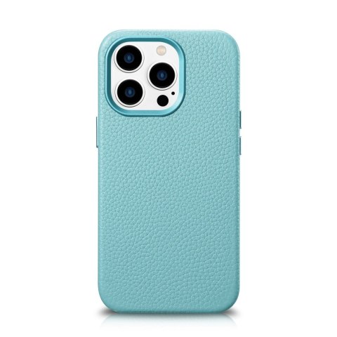 Skórzane etui iPhone 14 Pro Max magnetyczne z MagSafe Litchi Premium Leather Case zielony Skórzane etui iPhone 14 Pro Max magnetyczne z MagSafe Litchi Premium Leather Case zielony