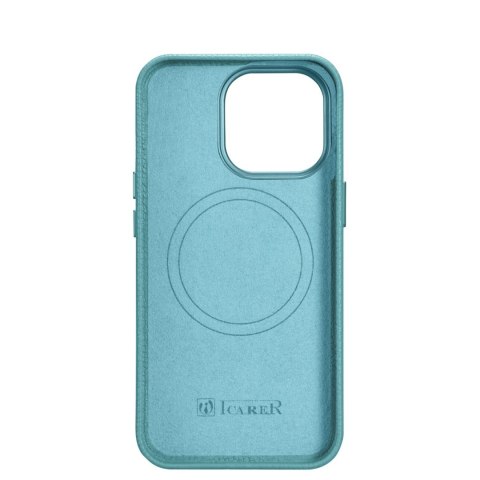 Skórzane etui iPhone 14 Pro Max magnetyczne z MagSafe Litchi Premium Leather Case zielony Skórzane etui iPhone 14 Pro Max magnetyczne z MagSafe Litchi Premium Leather Case zielony