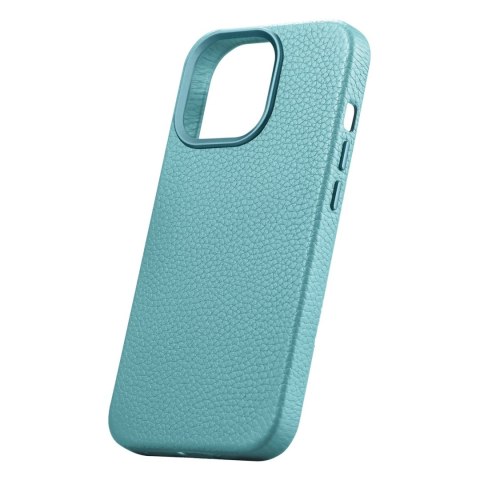 Skórzane etui iPhone 14 Pro Max magnetyczne z MagSafe Litchi Premium Leather Case zielony Skórzane etui iPhone 14 Pro Max magnetyczne z MagSafe Litchi Premium Leather Case zielony