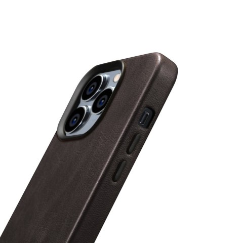 Skórzane etui iPhone 14 Pro Max magnetyczne z MagSafe Oil Wax Premium Leather Case brąz Skórzane etui iPhone 14 Pro Max magnetyczne z MagSafe Oil Wax Premium Leather Case brąz
