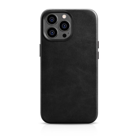 Skórzane etui iPhone 14 Pro Max magnetyczne z MagSafe Oil Wax Premium Leather Case czarny Skórzane etui iPhone 14 Pro Max magnetyczne z MagSafe Oil Wax Premium Leather Case czarny