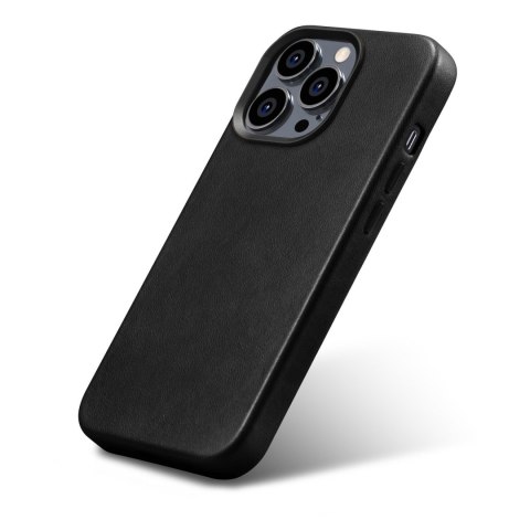 Skórzane etui iPhone 14 Pro Max magnetyczne z MagSafe Oil Wax Premium Leather Case czarny Skórzane etui iPhone 14 Pro Max magnetyczne z MagSafe Oil Wax Premium Leather Case czarny