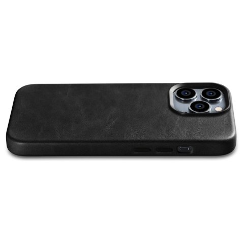 Skórzane etui iPhone 14 Pro Max magnetyczne z MagSafe Oil Wax Premium Leather Case czarny Skórzane etui iPhone 14 Pro Max magnetyczne z MagSafe Oil Wax Premium Leather Case czarny