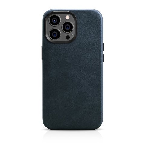 Skórzane etui iPhone 14 Pro magnetyczne z MagSafe Oil Wax Premium Leather Case ciemnoniebieski Skórzane etui iPhone 14 Pro magnetyczne z MagSafe Oil Wax Premium Leather Case ciemnoniebieski