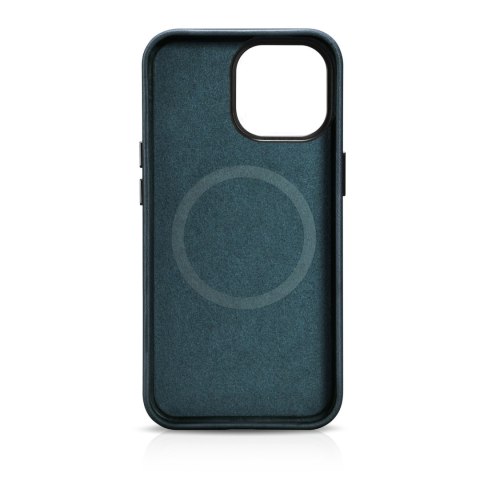 Skórzane etui iPhone 14 Pro magnetyczne z MagSafe Oil Wax Premium Leather Case ciemnoniebieski Skórzane etui iPhone 14 Pro magnetyczne z MagSafe Oil Wax Premium Leather Case ciemnoniebieski