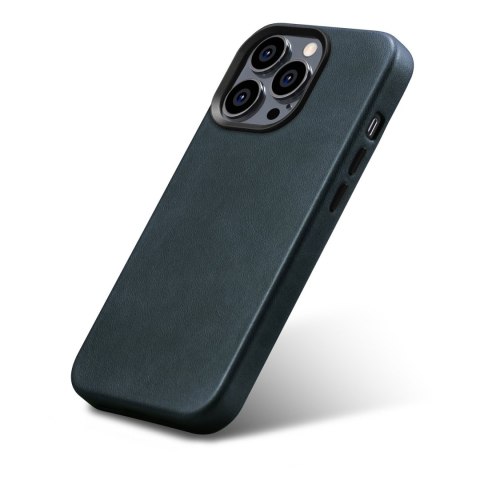Skórzane etui iPhone 14 Pro magnetyczne z MagSafe Oil Wax Premium Leather Case ciemnoniebieski Skórzane etui iPhone 14 Pro magnetyczne z MagSafe Oil Wax Premium Leather Case ciemnoniebieski