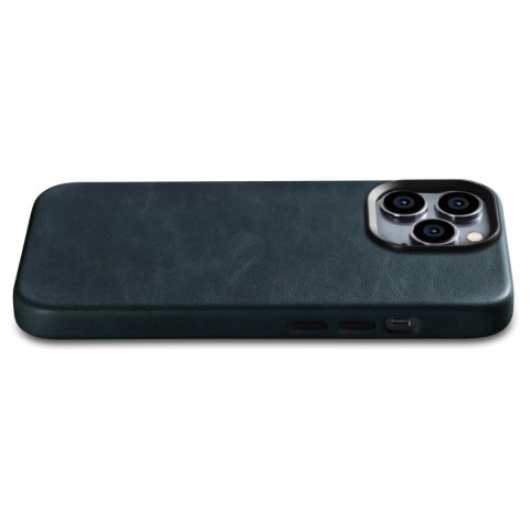 Skórzane etui iPhone 14 Pro magnetyczne z MagSafe Oil Wax Premium Leather Case ciemnoniebieski Skórzane etui iPhone 14 Pro magnetyczne z MagSafe Oil Wax Premium Leather Case ciemnoniebieski