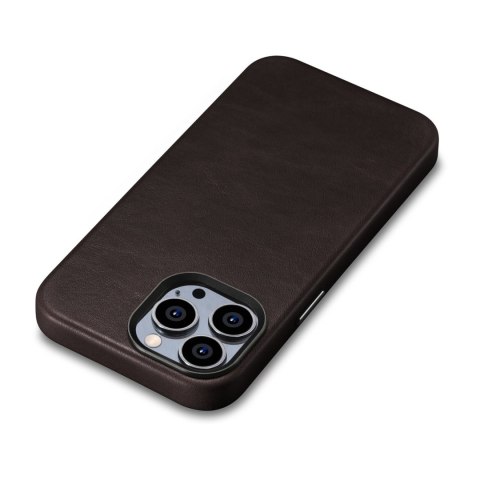 Skórzane etui iPhone 14 Pro magnetyczne z MagSafe Oil Wax Premium Leather Case ciemny brąz Skórzane etui iPhone 14 Pro magnetyczne z MagSafe Oil Wax Premium Leather Case ciemny brąz