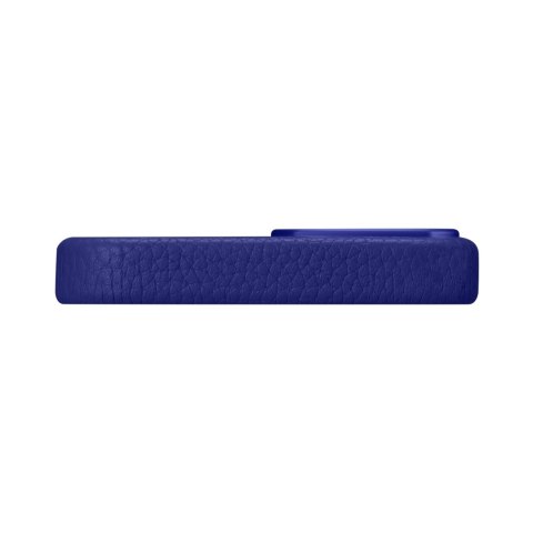 Skórzane etui iPhone 14 magnetyczne z MagSafe Litchi Premium Leather Case granatowy Skórzane etui iPhone 14 magnetyczne z MagSafe Litchi Premium Leather Case granatowy