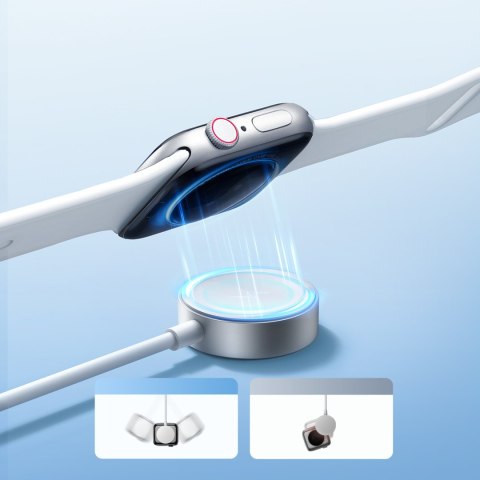 3w1 Kabel przewód USB-A z ładowarka indukcyjną + 1x iPhone Lightning + 1x USB-C 1.2m biały 3w1 Kabel przewód USB-A z ładowarka indukcyjną + 1x iPhone Lightning + 1x USB-C 1.2m biały