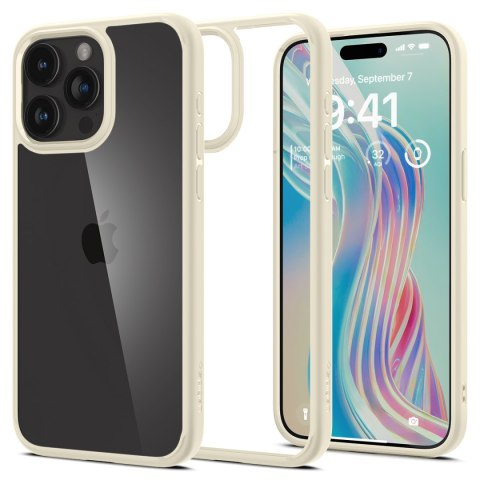 Etui Ultra Hybrid na iPhone 15 Pro beżowe Etui Ultra Hybrid na iPhone 15 Pro beżowe