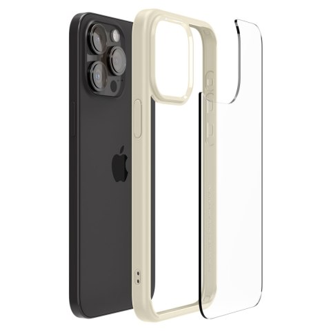 Etui Ultra Hybrid na iPhone 15 Pro beżowe Etui Ultra Hybrid na iPhone 15 Pro beżowe