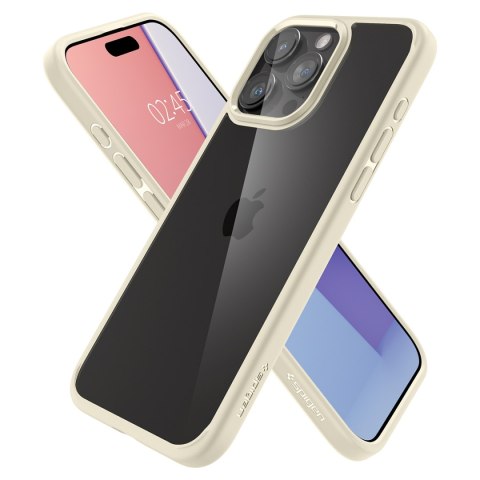 Etui Ultra Hybrid na iPhone 15 Pro beżowe Etui Ultra Hybrid na iPhone 15 Pro beżowe
