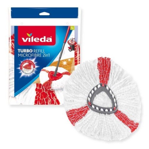 Wkład do mopa obrotowego Vileda TURBO 2w1 Wkład do mopa obrotowego Vileda TURBO 2w1