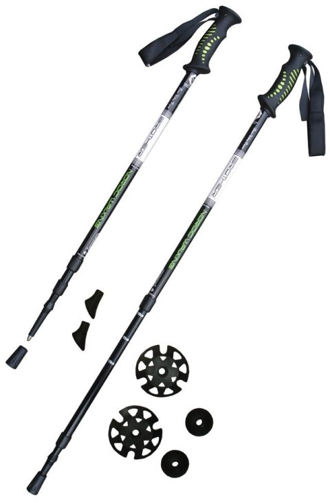 Kije Trekkingowe Regulowane ACRA 72 - 145 cm Kije Trekkingowe Regulowane ACRA 72 - 145 cm