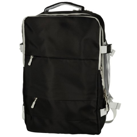 Plecak podróżny do samolotu wodoodporny kabel USB 45x16x28cm czarny Plecak podróżny do samolotu wodoodporny kabel USB 45x16x28cm czarny