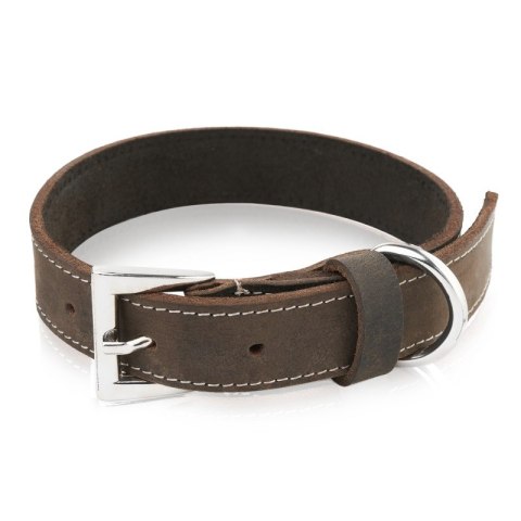 OBROŻA DLA PSA SKÓRZANA W STYLU VINTAGE BRĄZOWA ROZM. S/M PETSOME 21P02S OBROŻA DLA PSA SKÓRZANA W STYLU VINTAGE BRĄZOWA ROZM. S/M PETSOME 21P02S