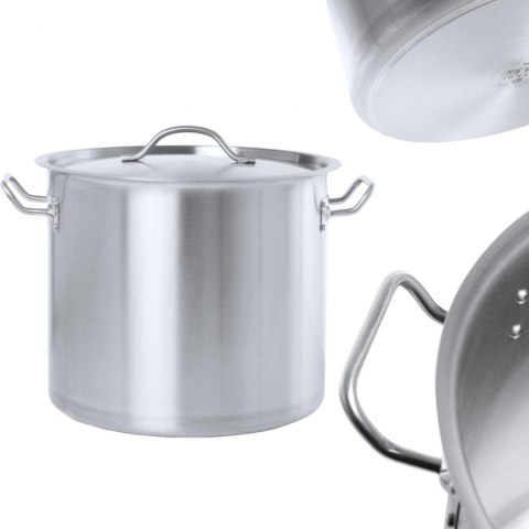 Garnek Budget Line z pokrywką 22 l śr. 320 x 280 h - Hendi 834206 Garnek Budget Line z pokrywką 22 l śr. 320 x 280 h - Hendi 834206