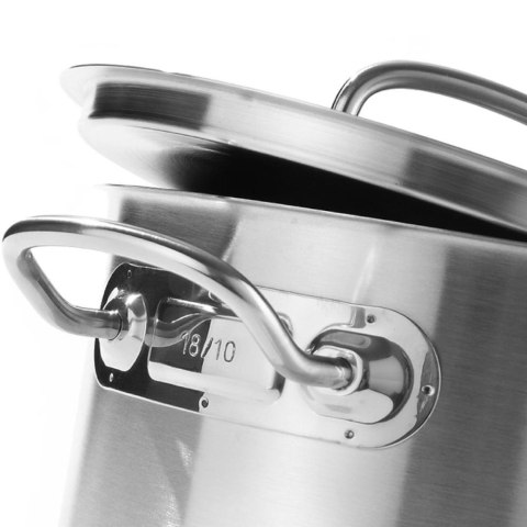 Garnek średni Kitchen Line z pokrywką 9 l śr. 280 x 155 h - Hendi 836408 Garnek średni Kitchen Line z pokrywką 9 l śr. 280 x 155 h - Hendi 836408