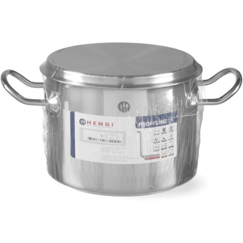 Garnek średni Profi Line z pokrywką 23,5 l śr. 360 x 230 h - Hendi 831700 Garnek średni Profi Line z pokrywką 23,5 l śr. 360 x 230 h - Hendi 831700