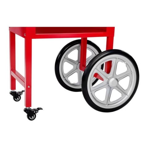 Mobilna maszyna do popcornu z wózkiem na kółkach TEFLON 1600W Mobilna maszyna do popcornu z wózkiem na kółkach TEFLON 1600W