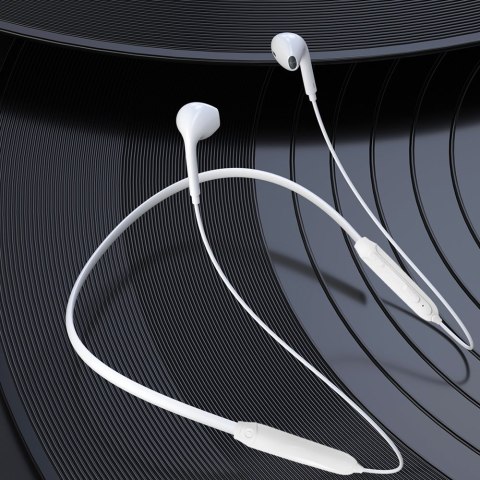 Douszne słuchawki bezprzewodowe Bluetooth Magnetic Suction biały Douszne słuchawki bezprzewodowe Bluetooth Magnetic Suction biały