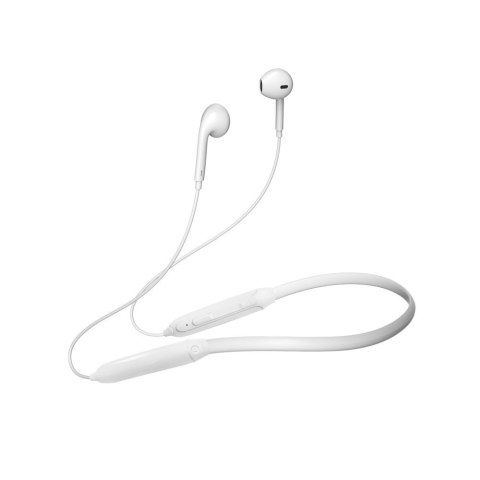 Douszne słuchawki bezprzewodowe Bluetooth Magnetic Suction biały Douszne słuchawki bezprzewodowe Bluetooth Magnetic Suction biały
