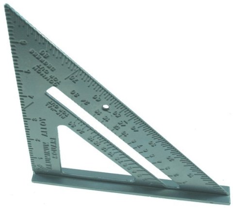 KĄTOWNIK STOLARSKI ALUMINIOWY PRZYMIAR 185 mm 7' KĄTOWNIK STOLARSKI ALUMINIOWY PRZYMIAR 185 mm 7'