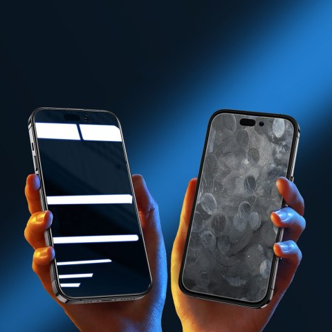 Szkło hartowane do iPhone 14 Pro z filtrem Anti-Spy na cały ekran z ramką przezroczysty Szkło hartowane do iPhone 14 Pro z filtrem Anti-Spy na cały ekran z ramką przezroczysty