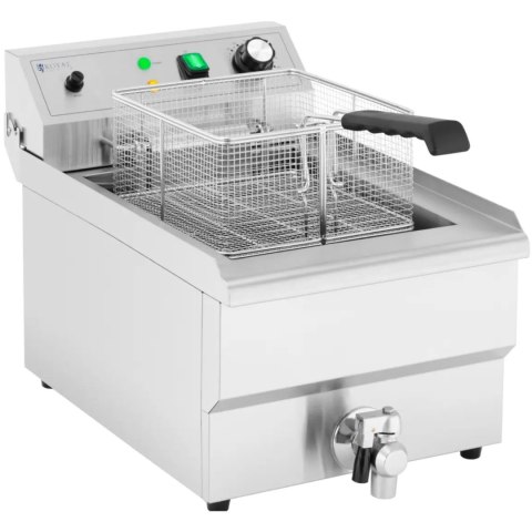 Frytownica elektryczna z kranem spustowym 230 V 3000 W 13 l Frytownica elektryczna z kranem spustowym 230 V 3000 W 13 l