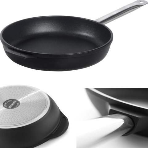 Patelnia indukcyjna Profi Line z odlewu aluminium powlekana tytanem śr. 320 mm - Hendi 629345 Patelnia indukcyjna Profi Line z odlewu aluminium powlekana tytanem śr. 320 mm - Hendi 629345