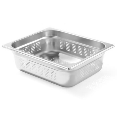 Pojemnik GN 1/2 perforowany - wys. 65 mm - Hendi 802434 Pojemnik GN 1/2 perforowany - wys. 65 mm - Hendi 802434